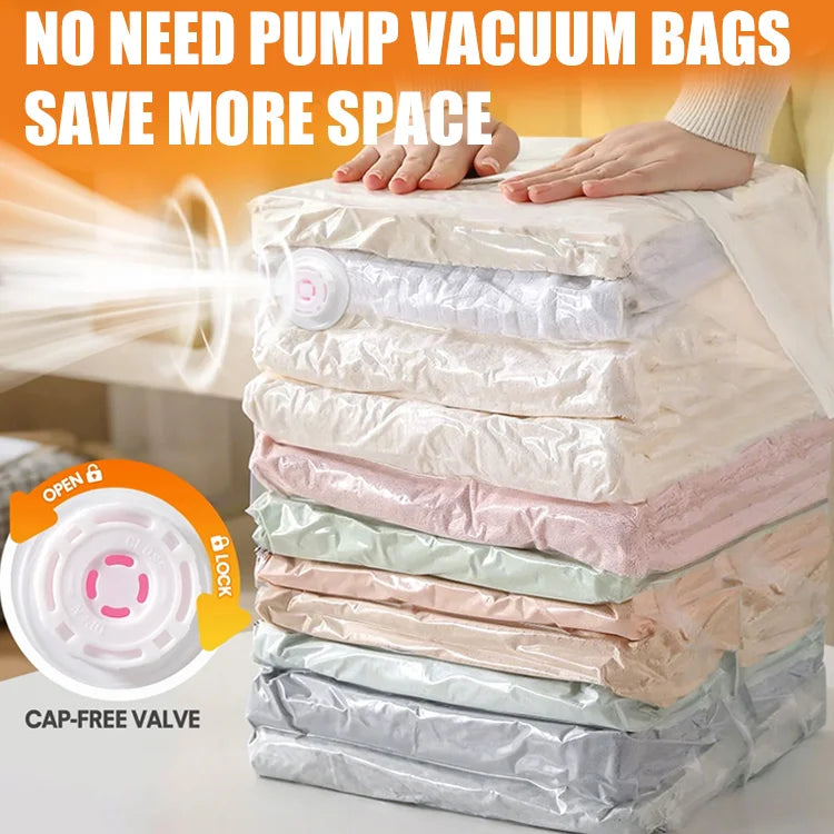 AirSqueeze No-Pump Vacuum Storage Bag