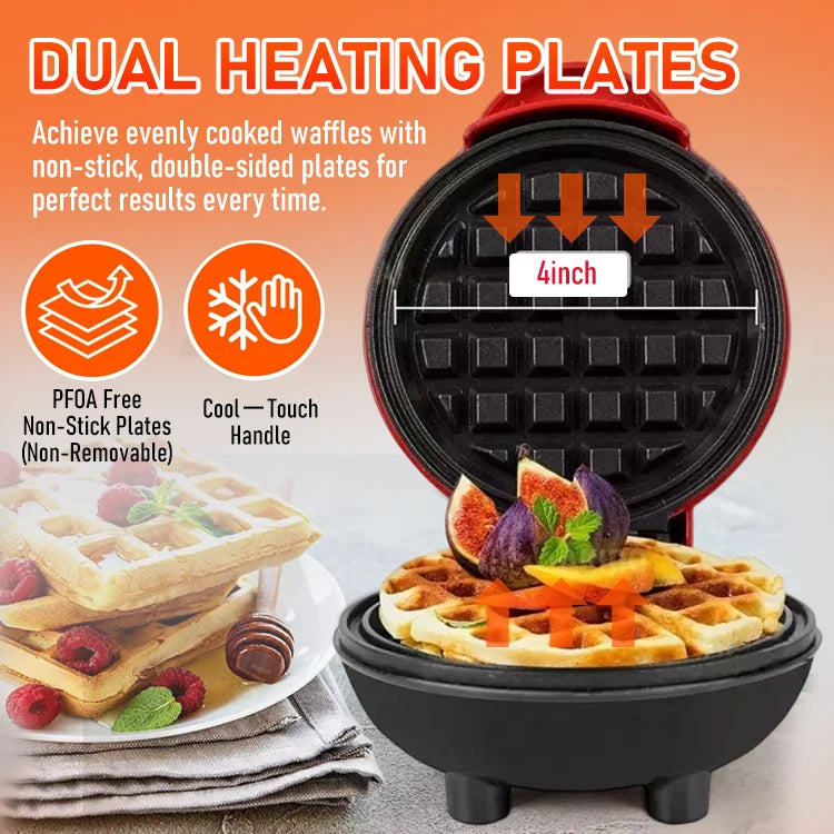 🧇 Mini Waffle Snack Maker