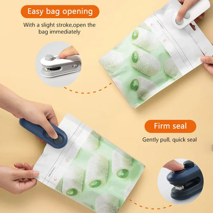 ZipNSeal 2-in-1 Mini Bag Sealer & Cutter
