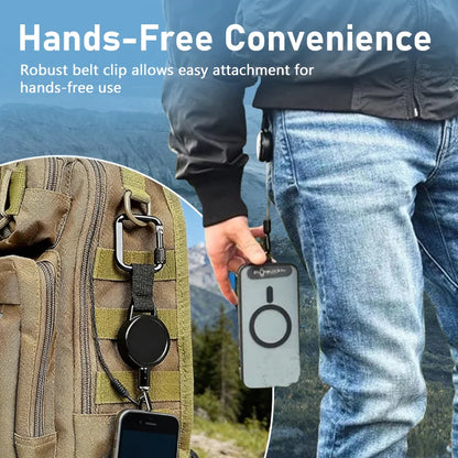 Vekego™ SecurePull Retractable Phone Tether