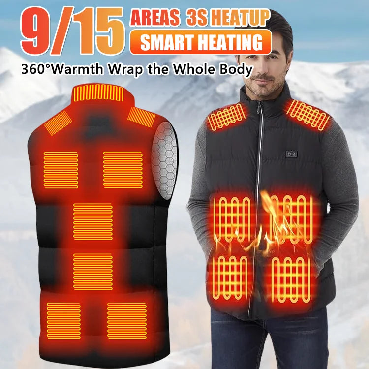 HeatFlux Dual-Control Heated Vest