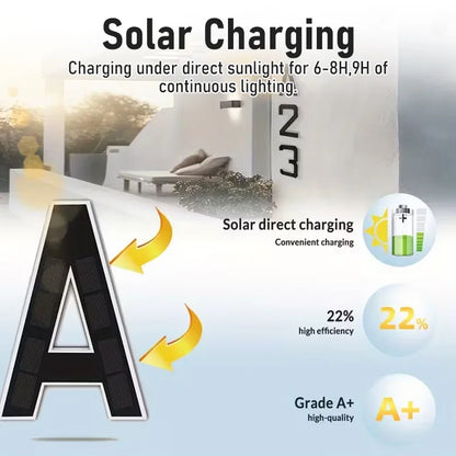 LumiHome - Solar Address Light