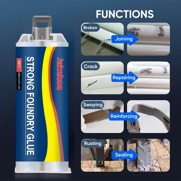 Jakehoe™ Metal Foundry Glue (A+B)