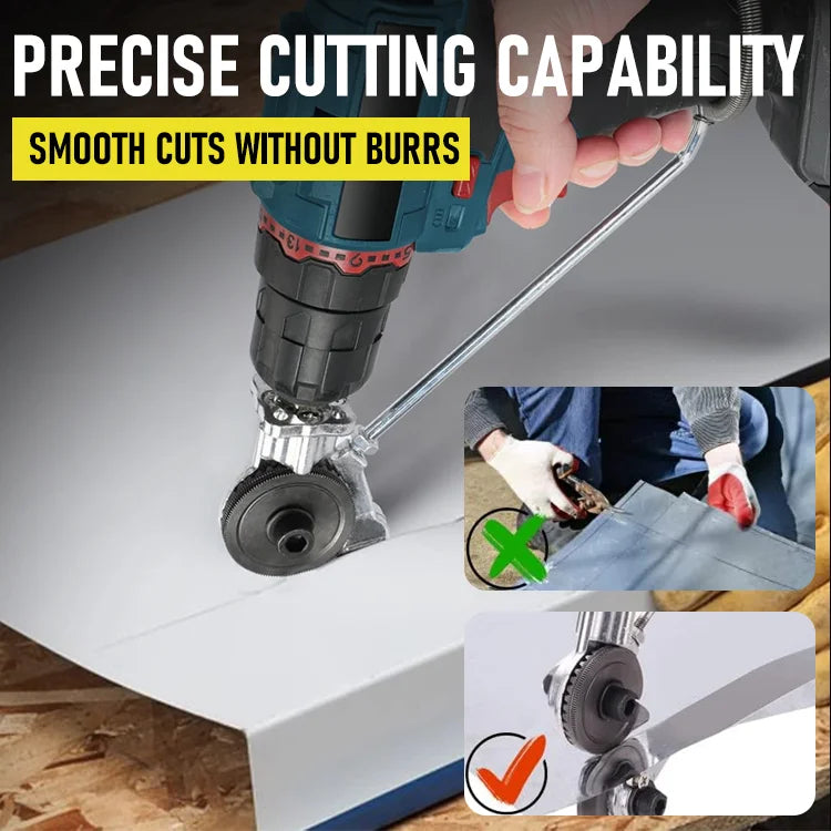 PowerSnip - Electric Drill Sheet Cutter
