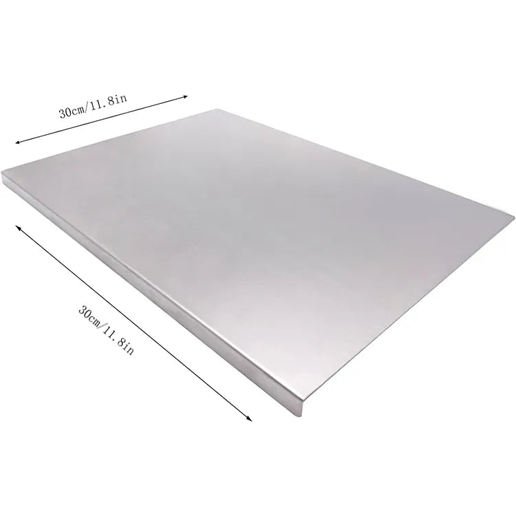 PurePrep™ Stainless Steel Cutting & Dough Board