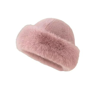 ❄️ Faux Mink Fur Mongolian Hat