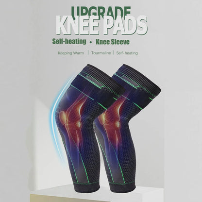 ThermaMoxa Self-Heating Mugwort Knee Wraps – Set of 2 (1 Pair)