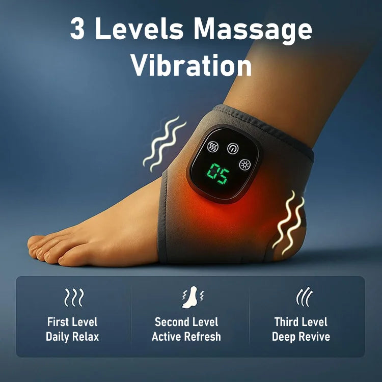 SootheStep - 3-in-1 Ankle & Foot Massager (Single Piece)