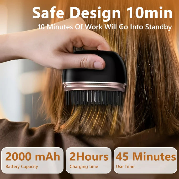 ✨ Portable Cordless 2-in-1 Hair Styling Comb