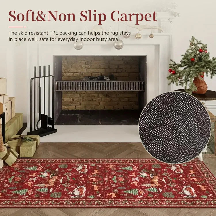 MerryCraft Christmas Floor Rug