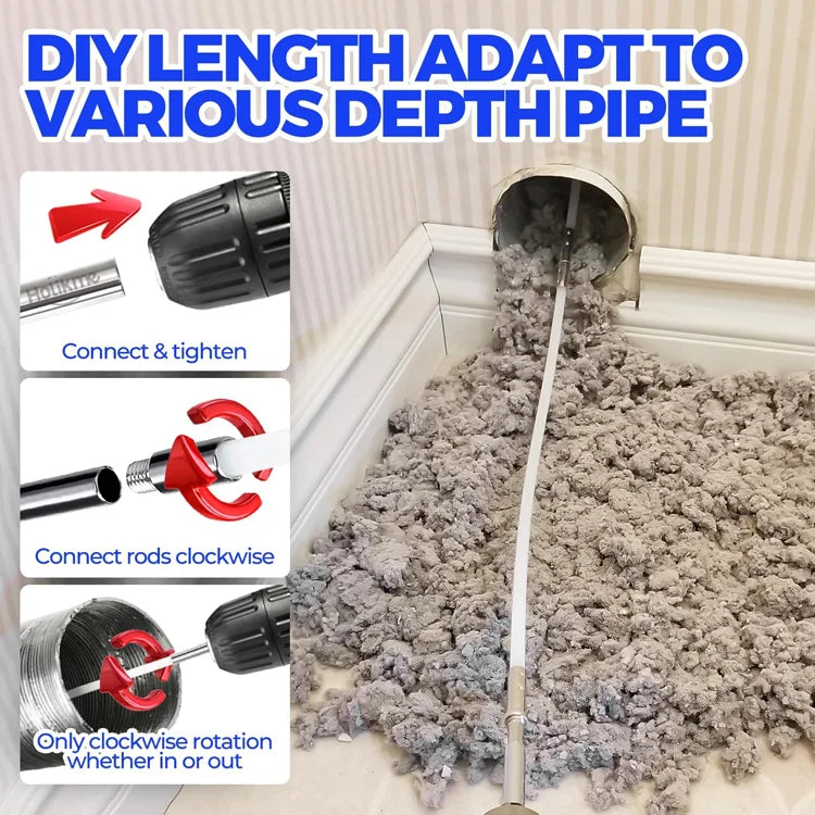 ChimneyPro - Extendable Vent Cleaning Brush Kit