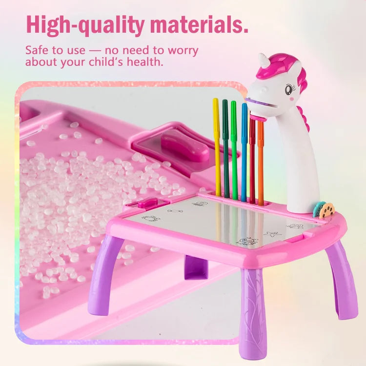 Unicorn Projection Drawing Table
