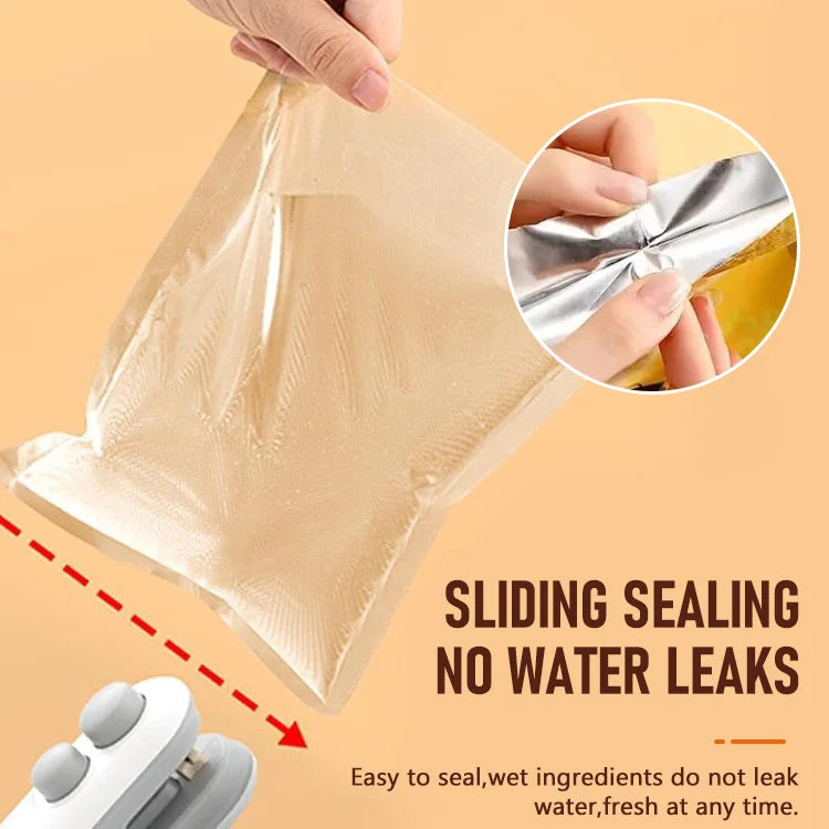 ZipNSeal 2-in-1 Mini Bag Sealer & Cutter