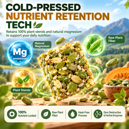 Magnesium-Rich Pumpkin Seed Brittle – Crunchy Seed & Sesame Snack