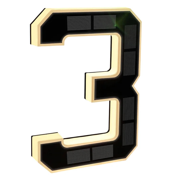 LumiHome - Solar Address Light