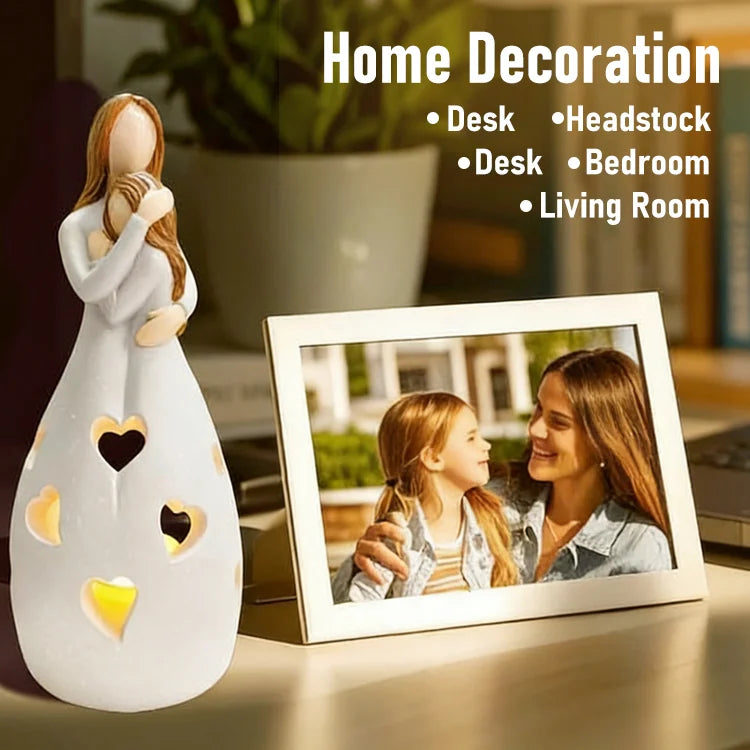 Eternal Hug™ Mother & Daughter LED Candle Holder