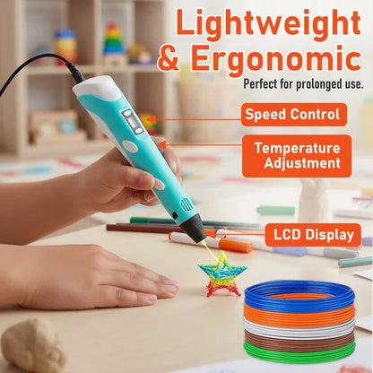 Vekego™ AirDraw 3D Printing Pen for Kids