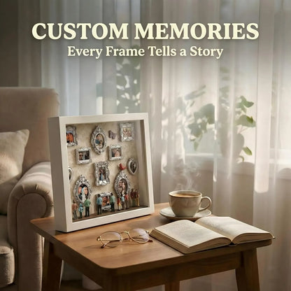 🏛️ Vekego™ DIY Mini Museum Silhouette Box