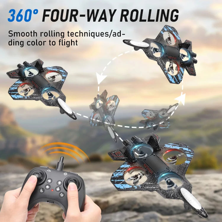 AeroRoll 360 - Remote Control Jet