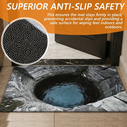 Vekego - 3D Optical Illusion Rug (15.7 × 23.6 in)