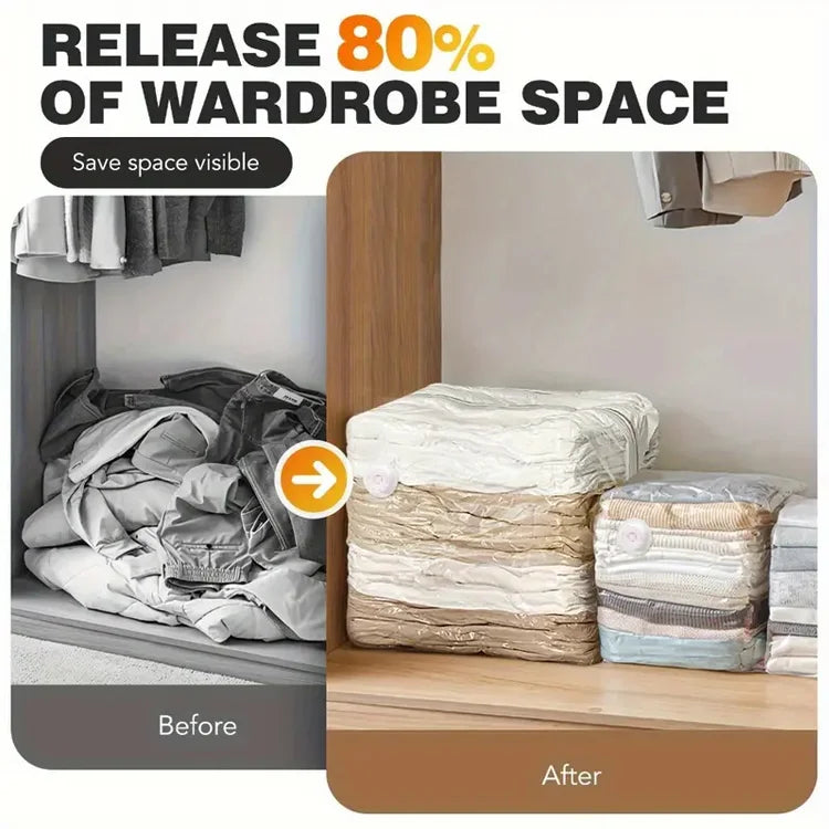 AirSqueeze No-Pump Vacuum Storage Bag