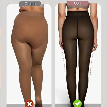 GlowSculpt - Fleece-Lined Shaping Leggings