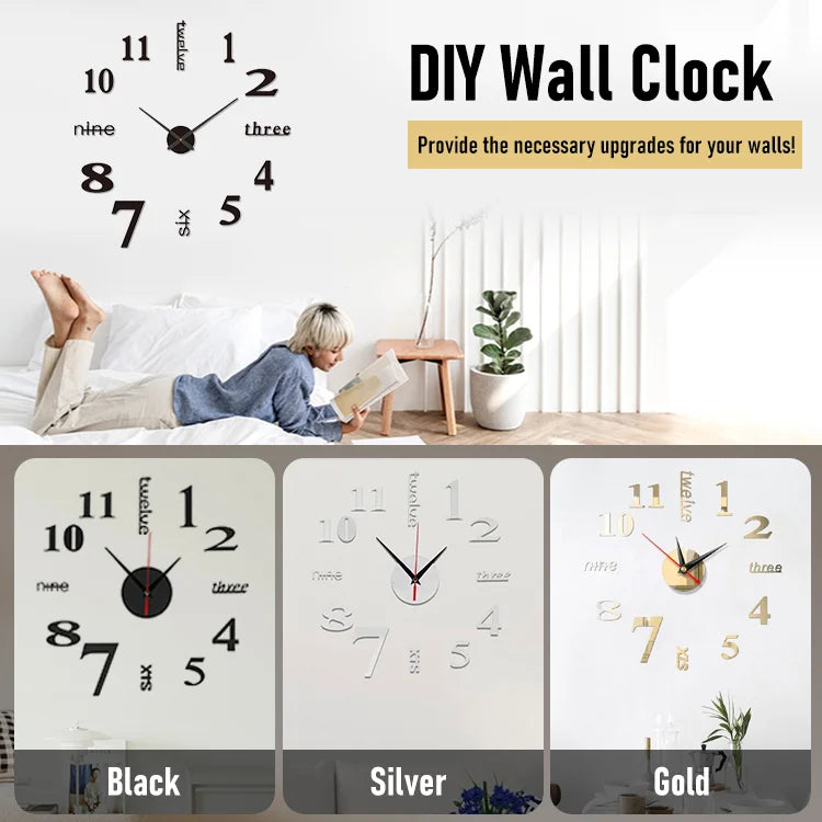 DIY Acrylic Wall Clock