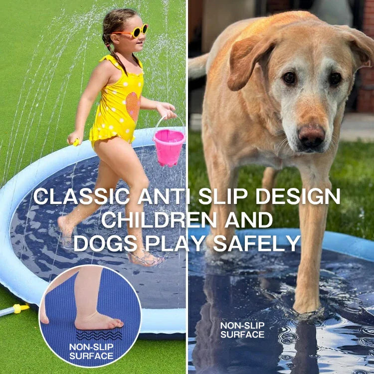 PawfectPal™  - Dog Sprinkler Pool