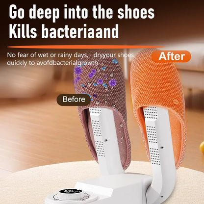 DryEase - Fast-Dry Electric Shoe Dryer with Auto Temperature Control