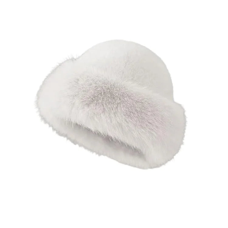 ❄️ Faux Mink Fur Mongolian Hat