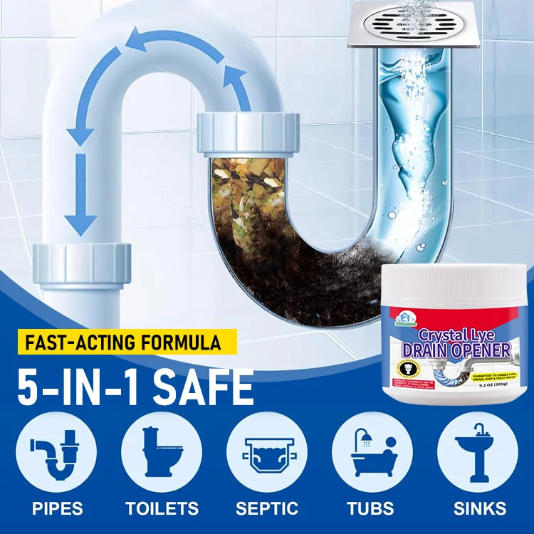 FlowFix - Crystal Drain Opener