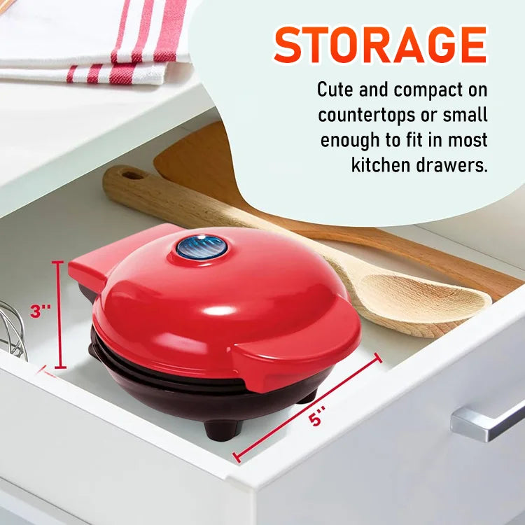 🧇 Mini Waffle Snack Maker