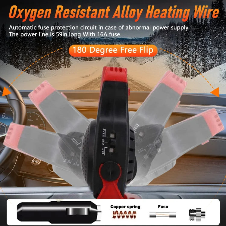 Tri-Flow Car Heater & Defogger