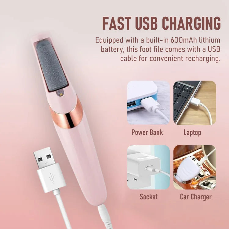 SmoothSculpt - Electric Foot Callus Remover