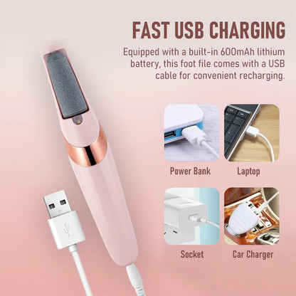 SmoothSculpt - Electric Foot Callus Remover