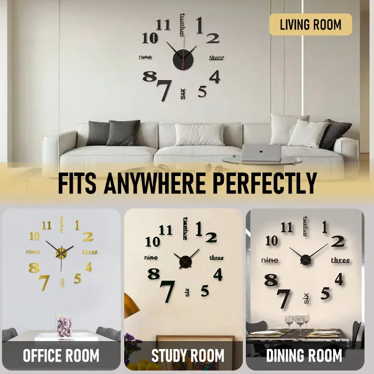 DIY Acrylic Wall Clock