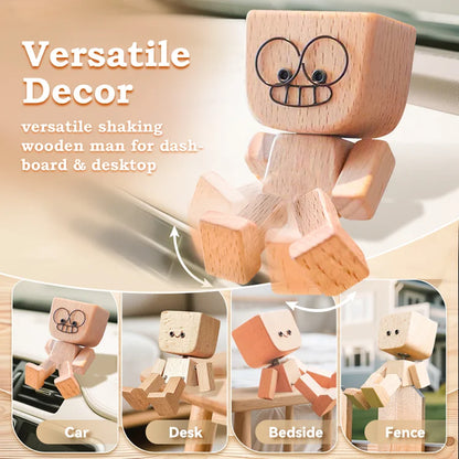 Shaking Wooden Man