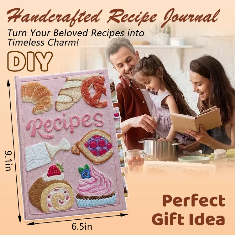 NEW | Vekego™ HandStitch DIY Recipe Journal