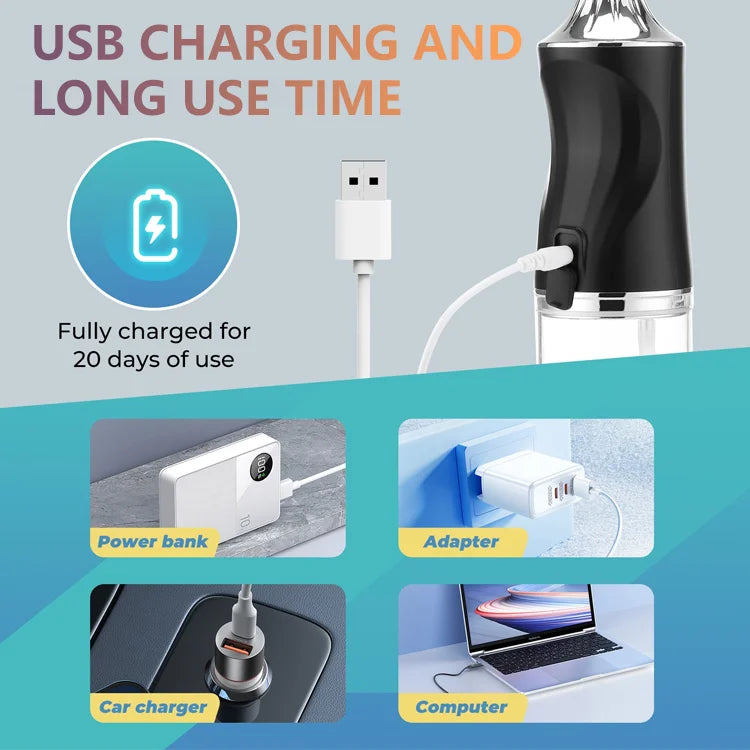 HydroFloss Pro Cordless Water Flosser – Dentist-Level Clean at Home