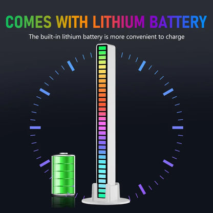 LumiFlick™ RGB Sound Control Light Bar