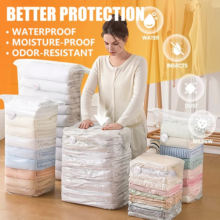 AirSqueeze No-Pump Vacuum Storage Bag