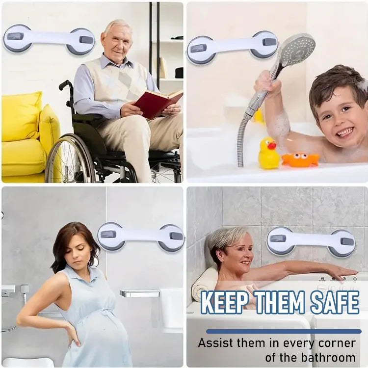 GripEase No-Drill Shower Safety Handle