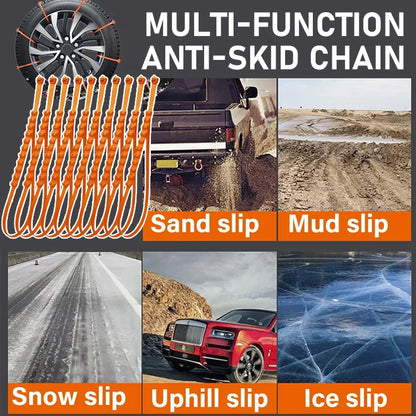 ProGrade Emergency Tire Zip-Tie Snow Chains