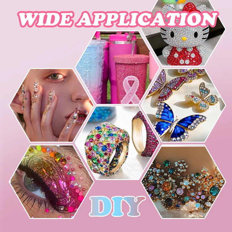 Jelly Resin Rhinestones Kit💎✨🎨