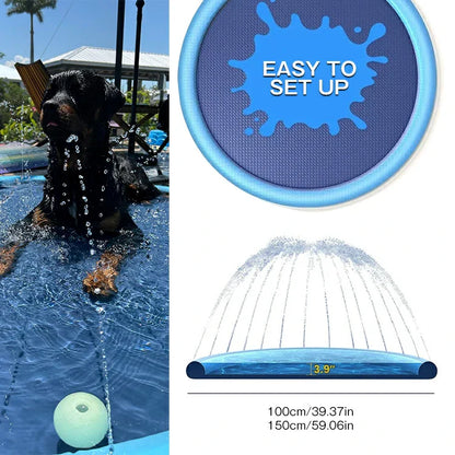PawfectPal™  - Dog Sprinkler Pool