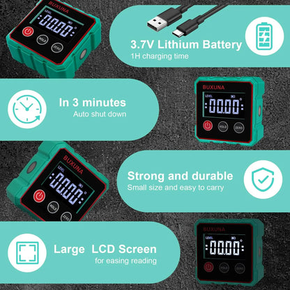 MagnaTilt - Digital Angle Finder with Laser Precision