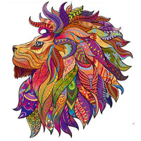 Lion Head (Side View)