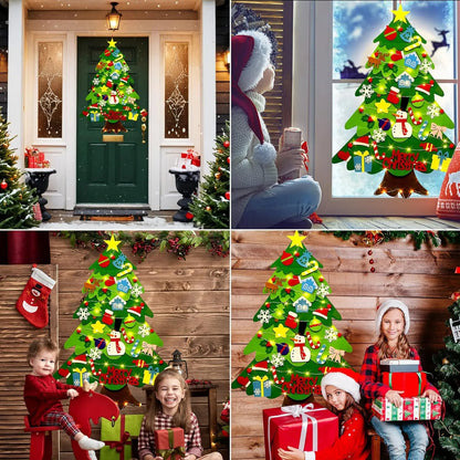 MerryCraft DIY Felt Christmas Tree for Kids