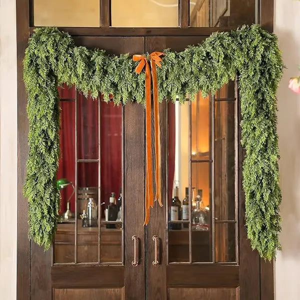 EverCedar Artificial Christmas Garland 🎄✨