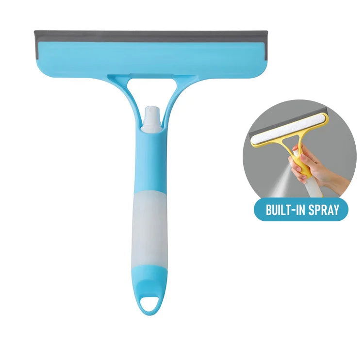 ✨ SpraySwipe™ 3-in-1 Window Cleaning Squeegee